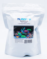 TL Reefs DI resin vacuum-sealed packaging preserves freshness and shelf life.