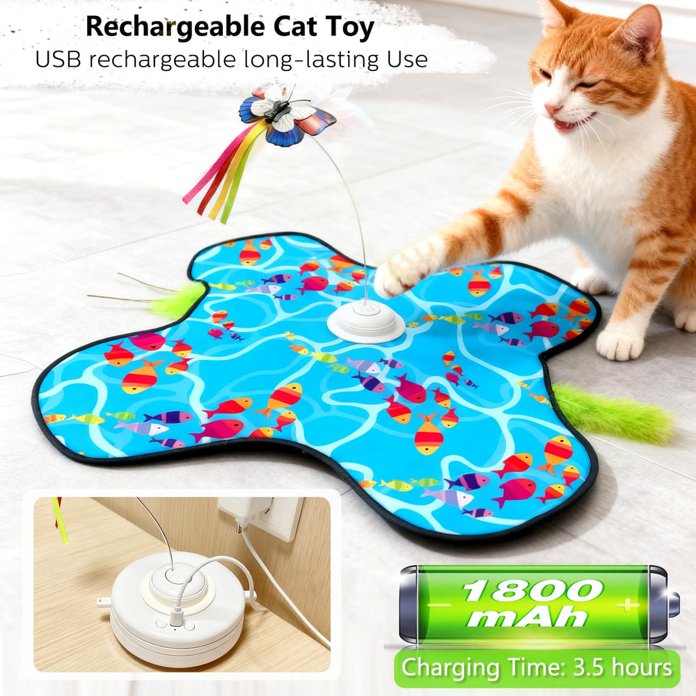 Tlaijiang interactive cat toy indoor play ideal for stimulating bored cats at home.