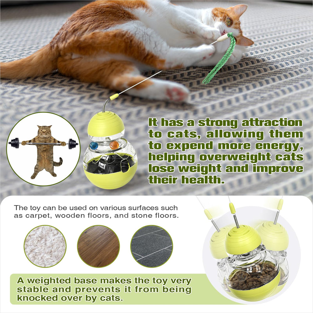 TLKNG cat toy sturdy build withstands curious cats for long-lasting indoor play.