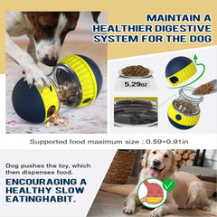 TLKNG dispensador ajustable para perros, perfecto para adaptar premios.