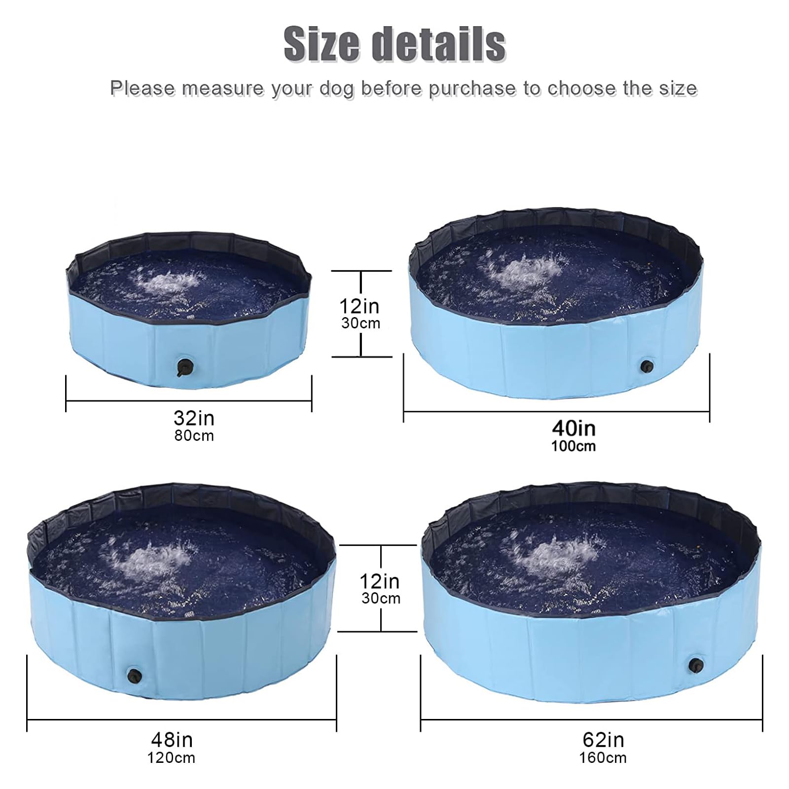 TMbsfatn spiral drain enables quick emptying and compact storage.