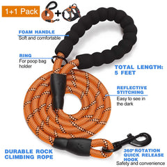 tobeDRI Reflective Oxford harness shown for night visibility during walks
