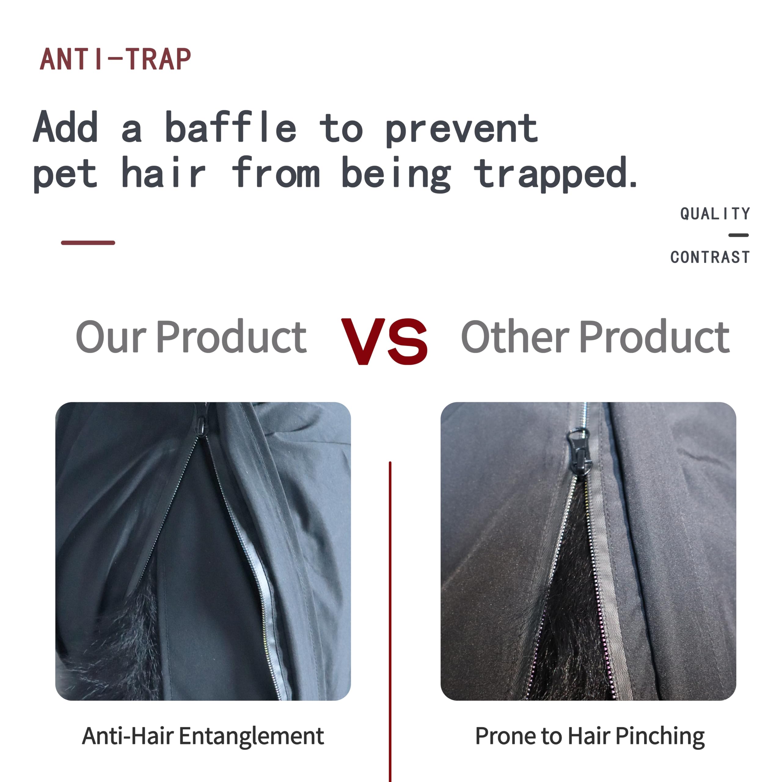 TOBOSS size range up to 95 lbs provides protection for medium to large dogs.