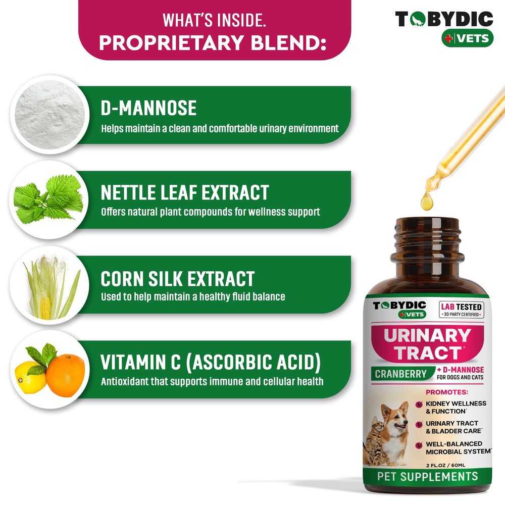 TOBYDIC renal-care-label highlights renal system support and toxin removal concepts