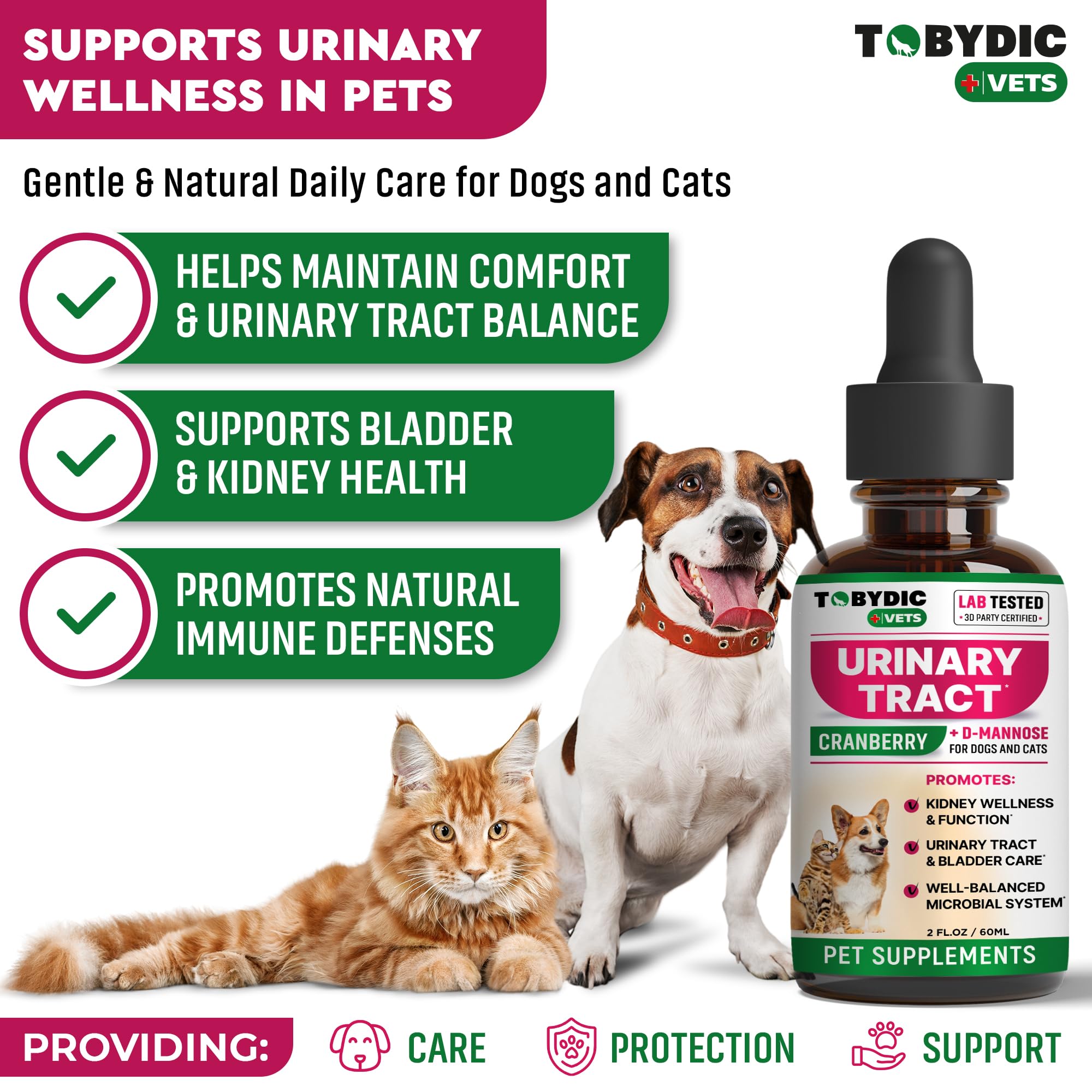 TOBYDIC dosing-instruction guide explains simple dosing for cats and dogs
