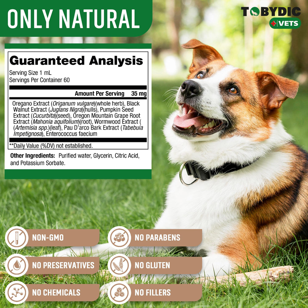 TOBYDIC direct mouth dosing with a dropper for simple use
