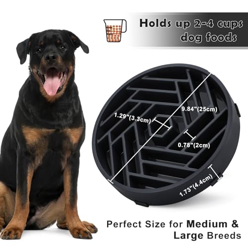 TOBYTO slow feeder bowl BPA-free safe PP material for daily use.