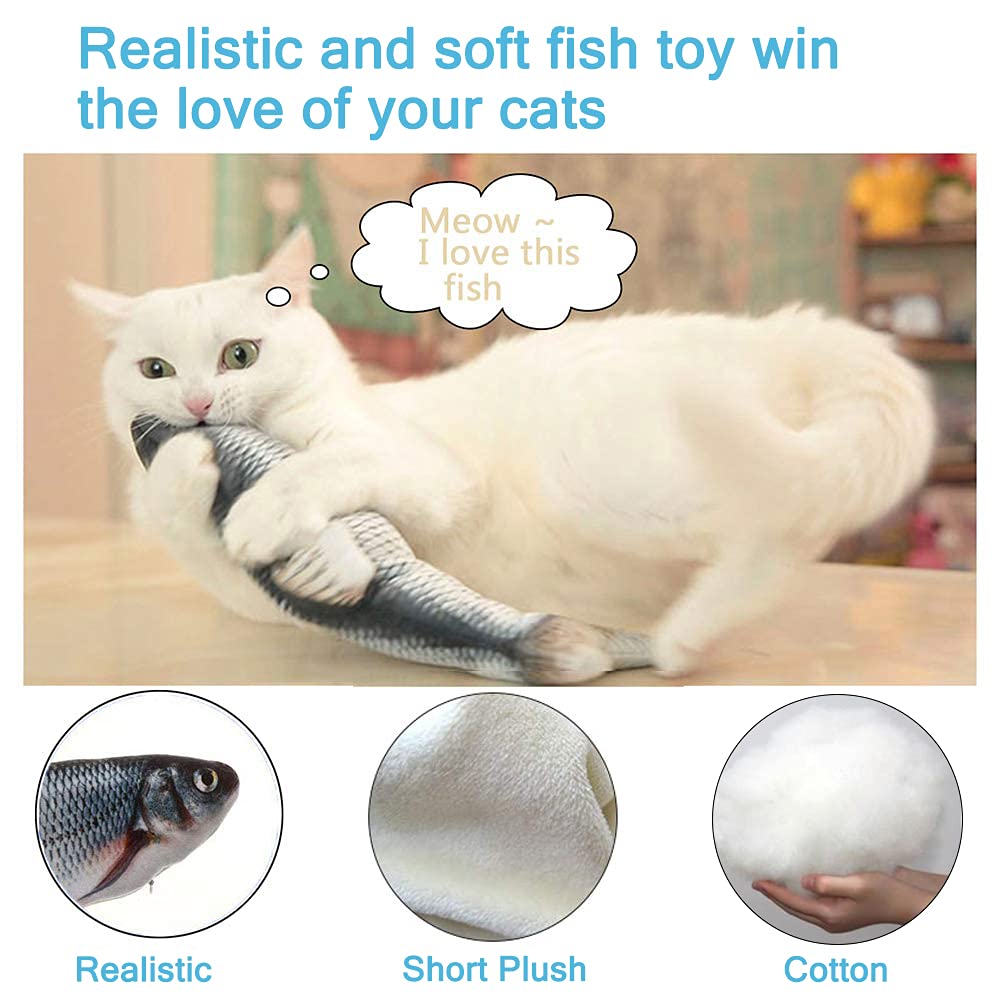 Tocirelo juguete gato con material duradero y seguro para mordiscos suaves