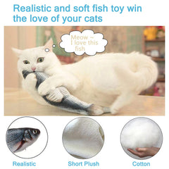 Tocirelo juguete gato con material duradero y seguro para mordiscos suaves