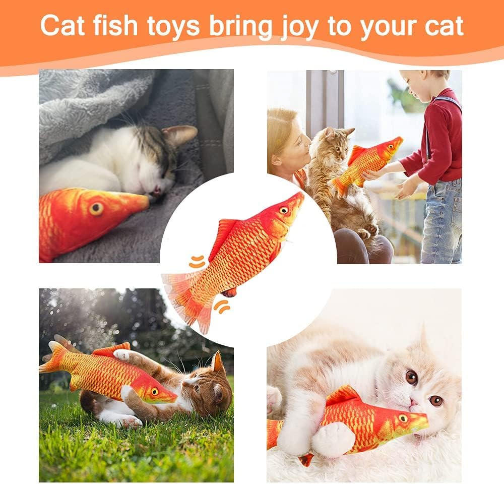 Pez Tocirelo para gatos de interior, perfecto para sesiones diarias.