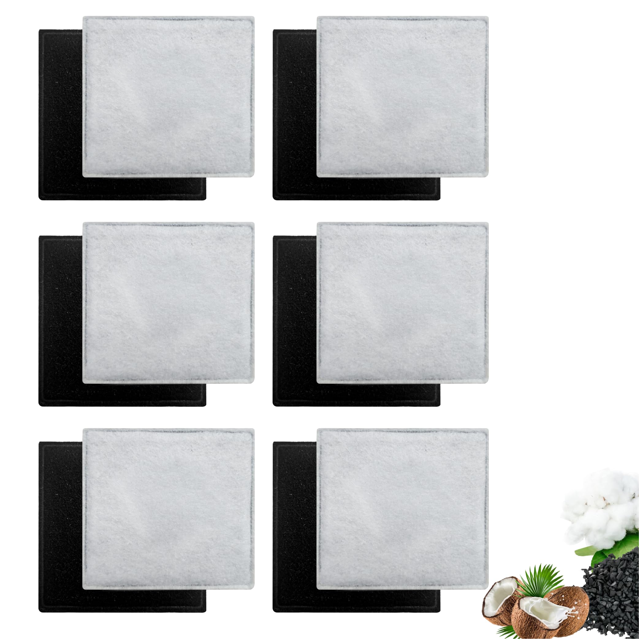TOGGATH 12-pack filters box front for easy refills.