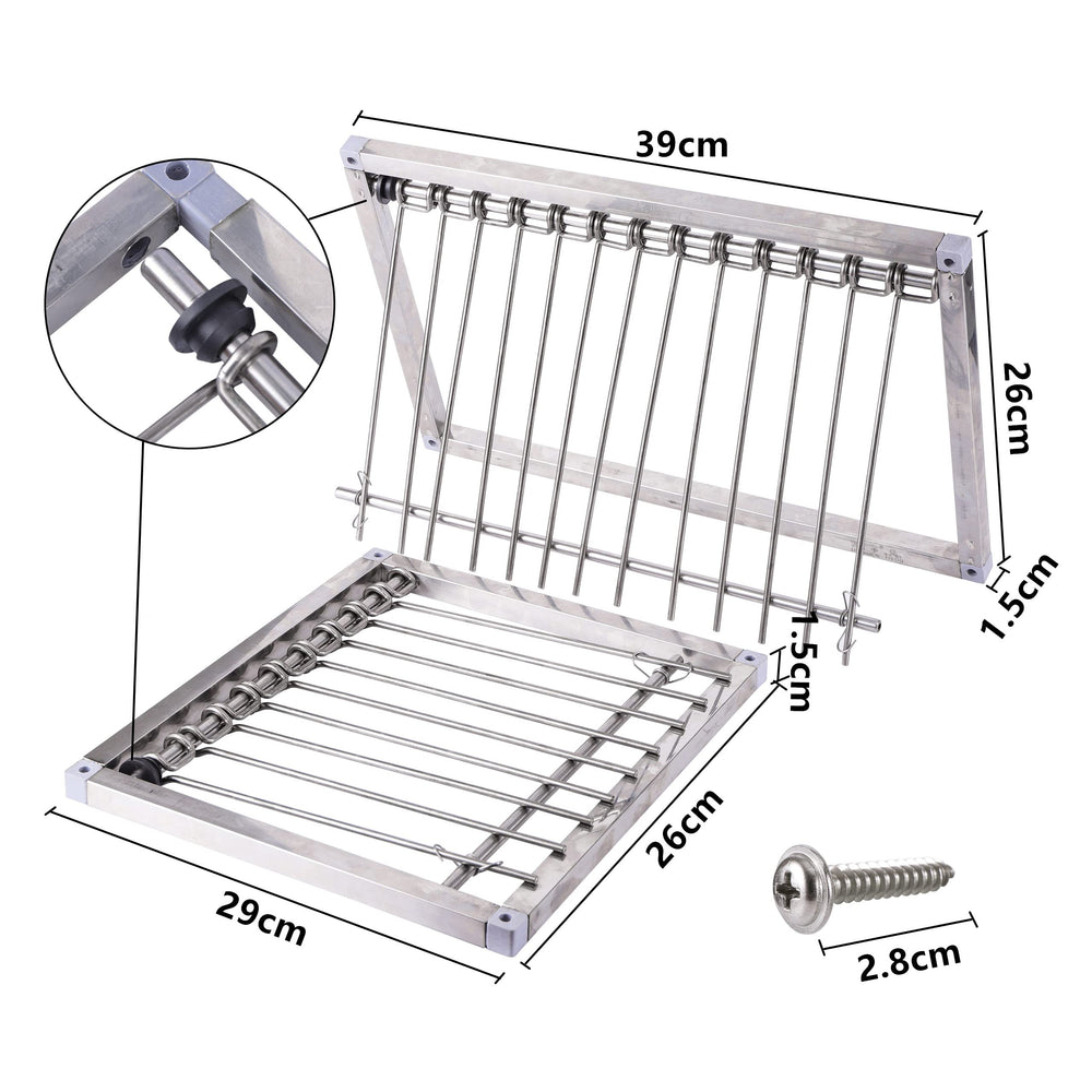 TOHONGADON bird-trap-bars-assembly demonstrates removable bars for adjustable access