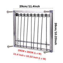 TOHONGADON pigeon-trap-door angle view shows sturdy construction and easy installation