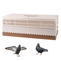 TOHONGADON plastic folding pigeon cage foldable design for easy transport.