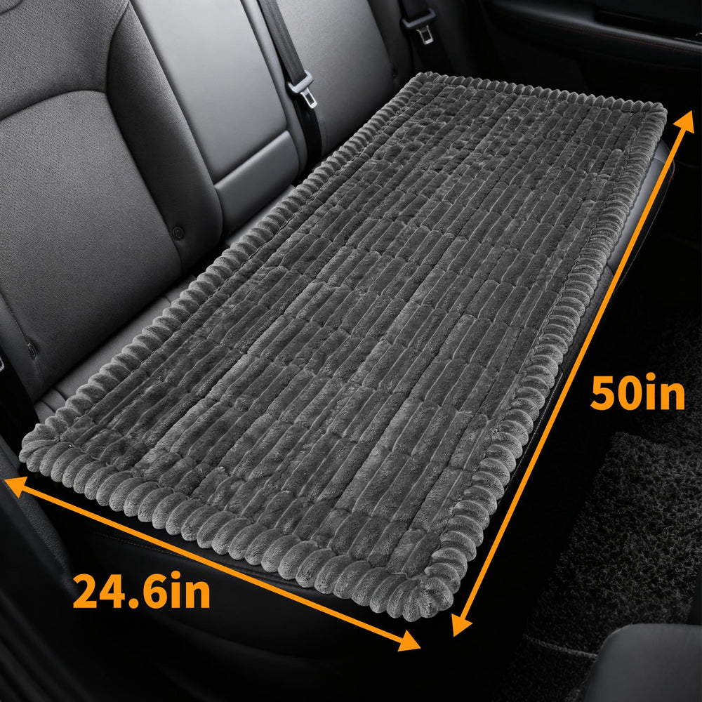 tokameiu dog-seat-cover non-slip-bottom-gray stays put during turns