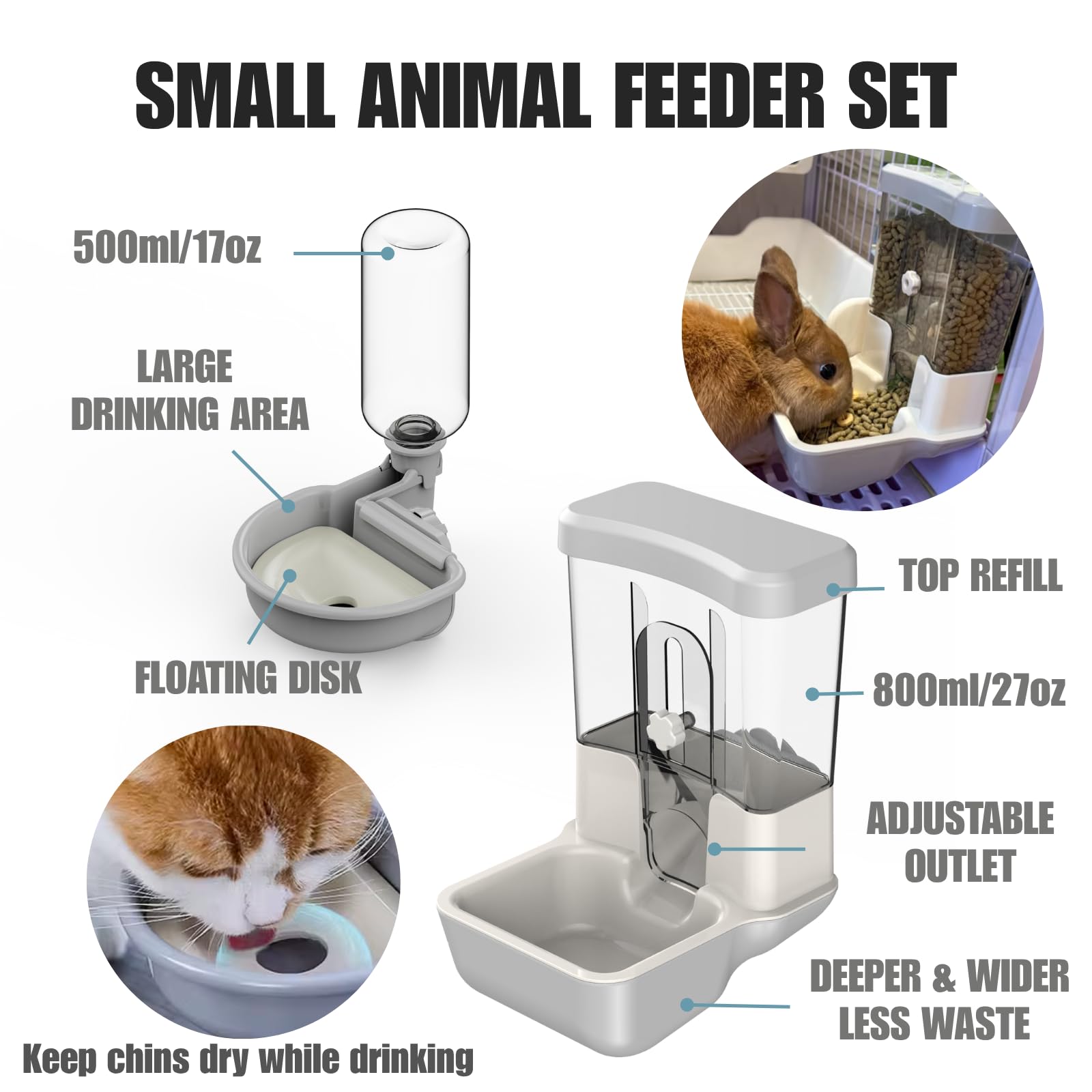 Tokayife dispenser hanging installation shows secure setup for cage integration and habitat flexibility.