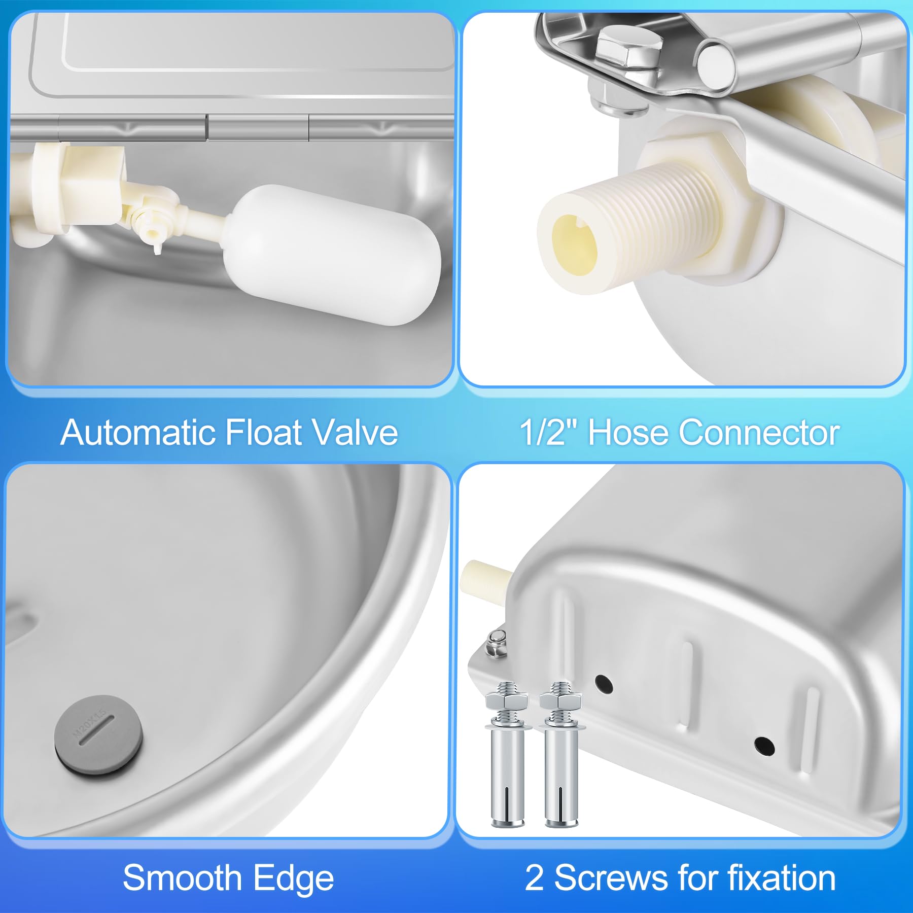 ToLanbbt drainage hole design emphasizes quick cleaning and drainage.