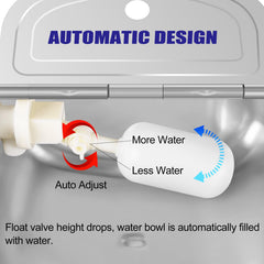 ToLanbbt goat waterer dog-friendly design for livestock and pets.