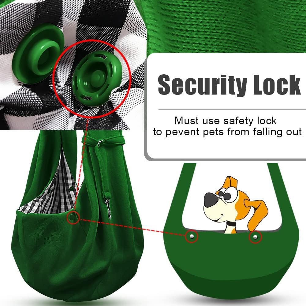 Tomkas dog sling durable snaps and hardware ensure reliable daily use.