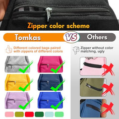 Tomkas small dog sling adjustable strap enables comfortable length for adults
