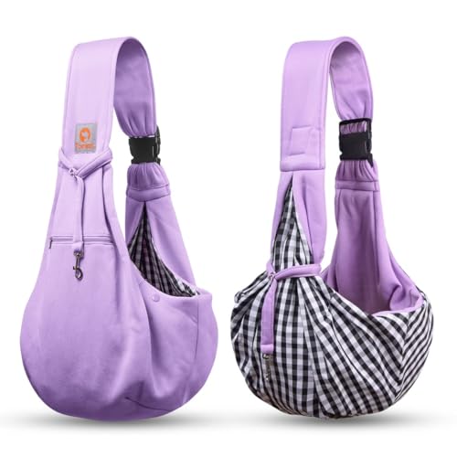 Tomkas small dog sling post-surgery use keeps recovering pets close