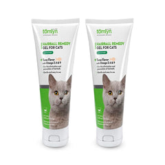 Tomlyn Laxatone tuna gel pack-2: palatable hairball remedy for cats and kittens.