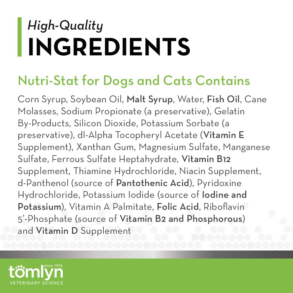 Tomlyn Nutri-Stat closeup of gel texture and digestibility