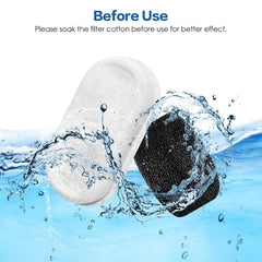 Tomxcute filter compatibility BE-0004 PET-0004 PET-0007 ensures easy replacement for compatible fountains.