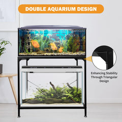 Tongmo dual-stand design assembly image shows quick setup.