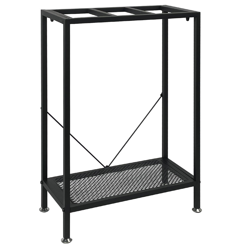 TONGMO fish tank stand front view for stable 10-gallon display.