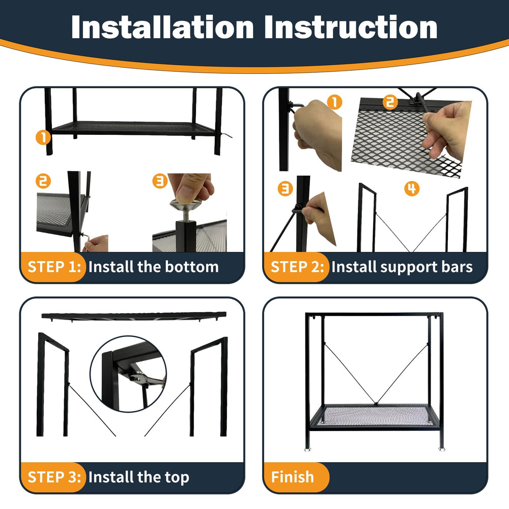 TONGMO fish tank stand multi-pole design fits various habitats.