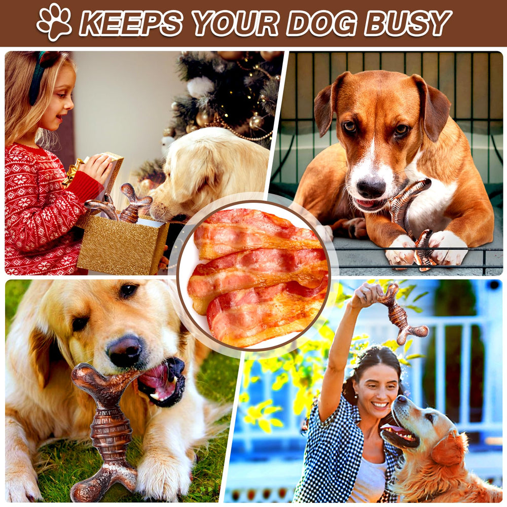 TonyEst toy supports long-lasting entertainment for aggressive chewers during training.