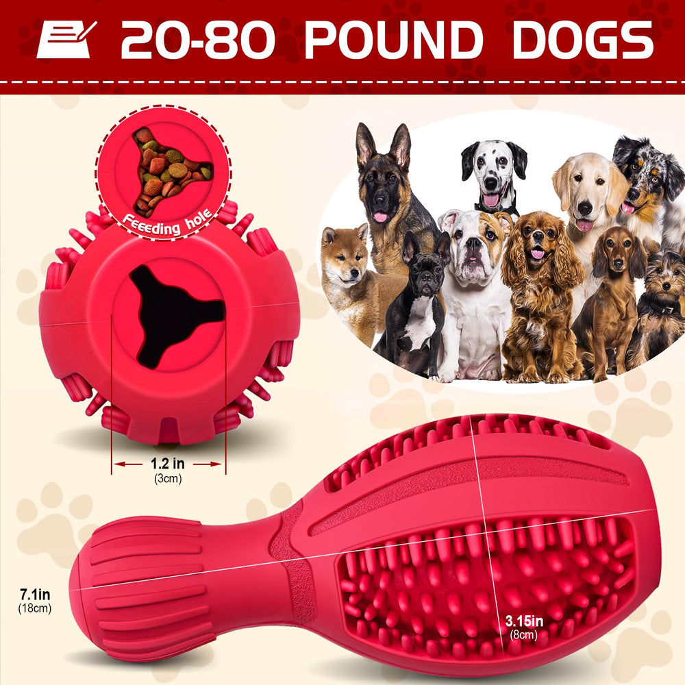 TonyEst durable rubber toy tested for medium to large breeds