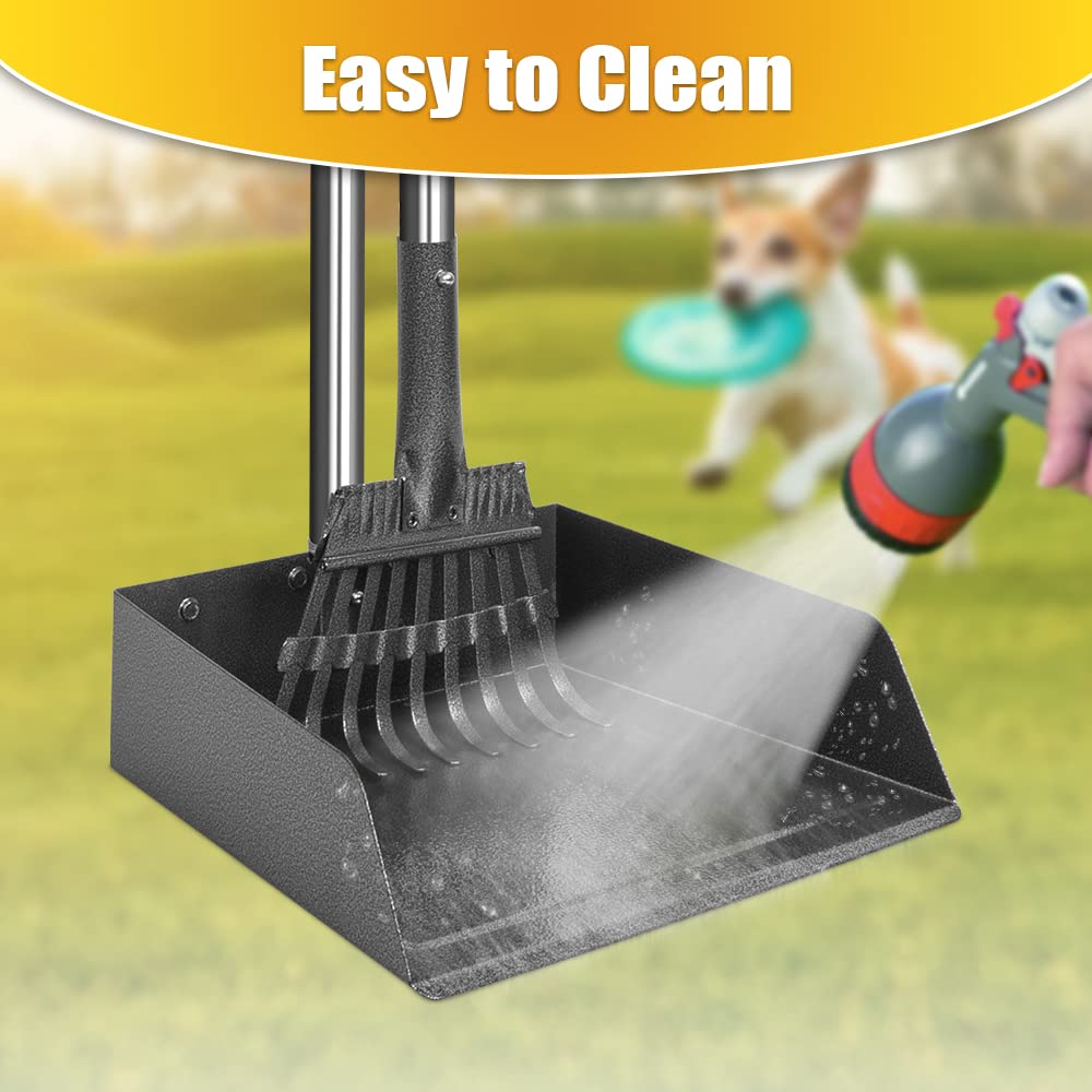 TOOGE multipurpose-yard-scoop handles leaves and debris efficiently