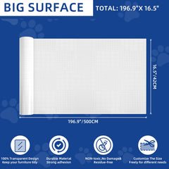 TOOSOFt cat scratch protector clear sofa corner guards against scratches