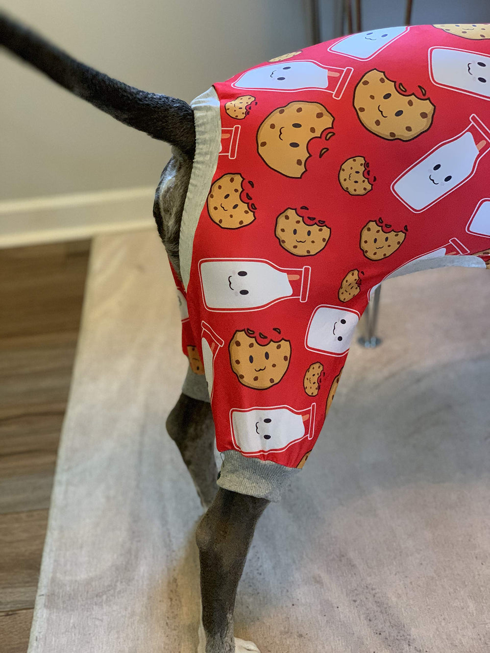 Tooth & Honey Pitbull Pajamas snug coverage for warmth on cold days.