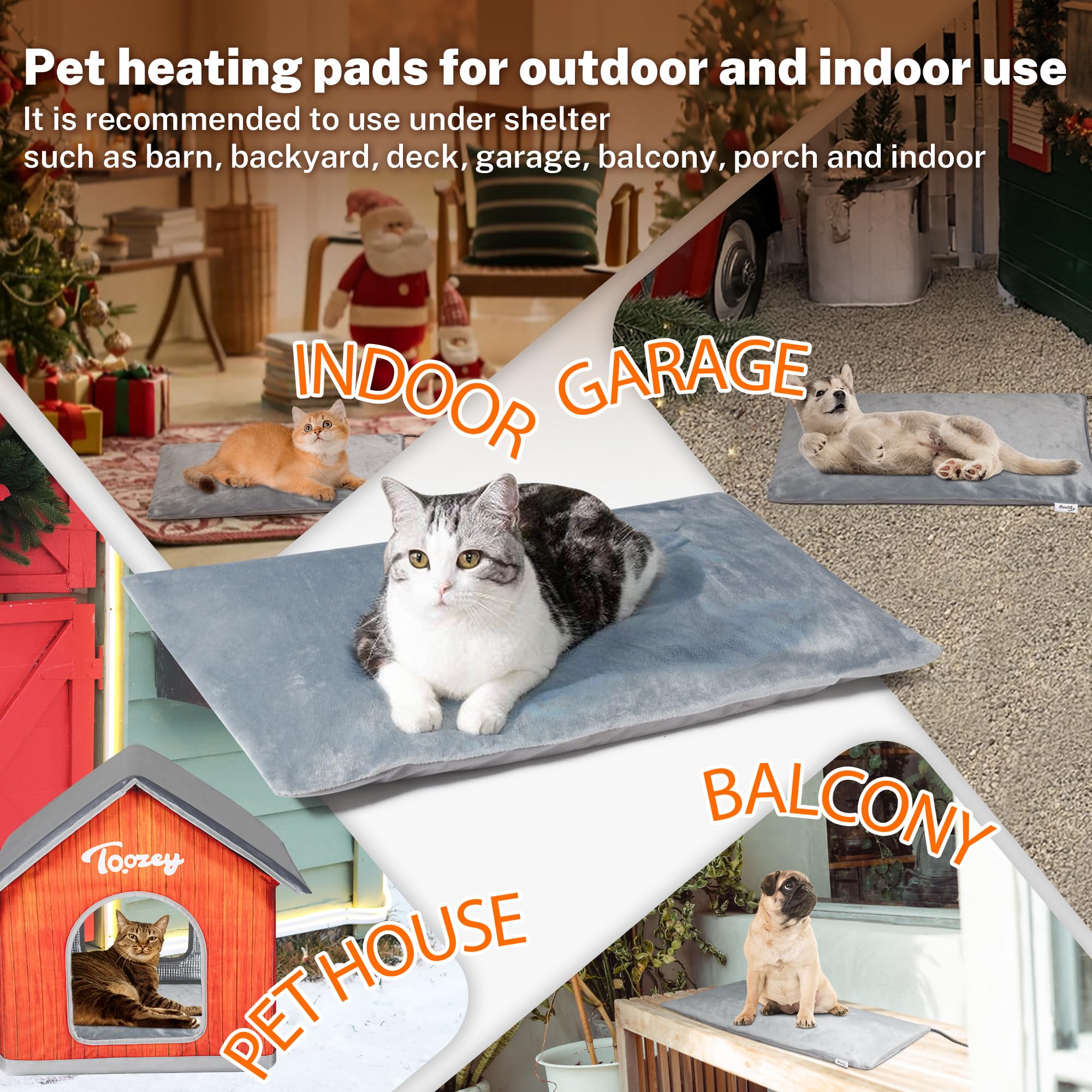 Toozey easy-clean surface simplifies maintenance after outdoor use