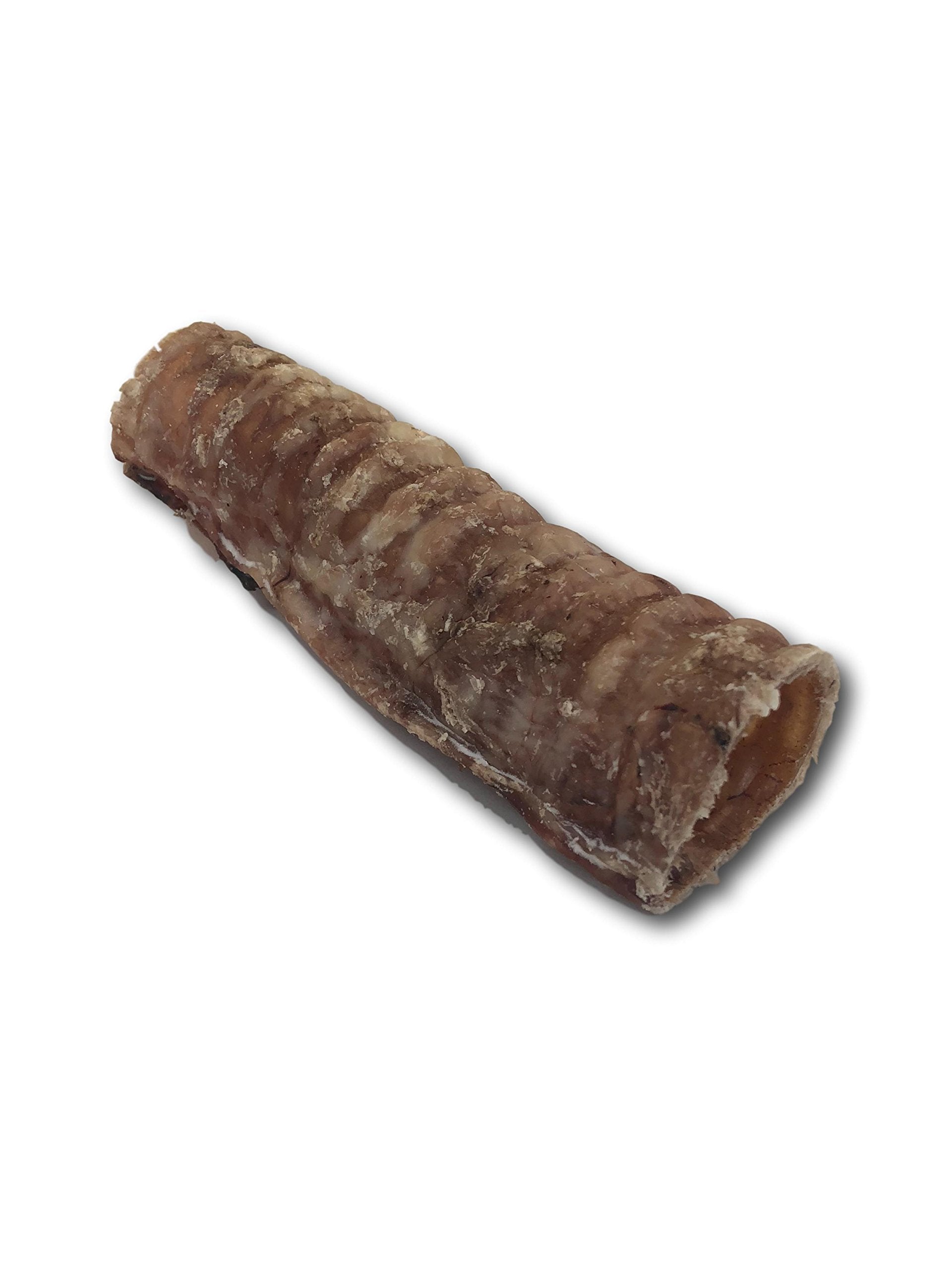 Top Dog Chews 6-inch beef trachea breath-fresh lifestyle shot highlights oral care potential.