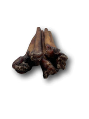 Top Dog Chews bully sticks 12-inch in action with dog chewing for dental-friendly activity