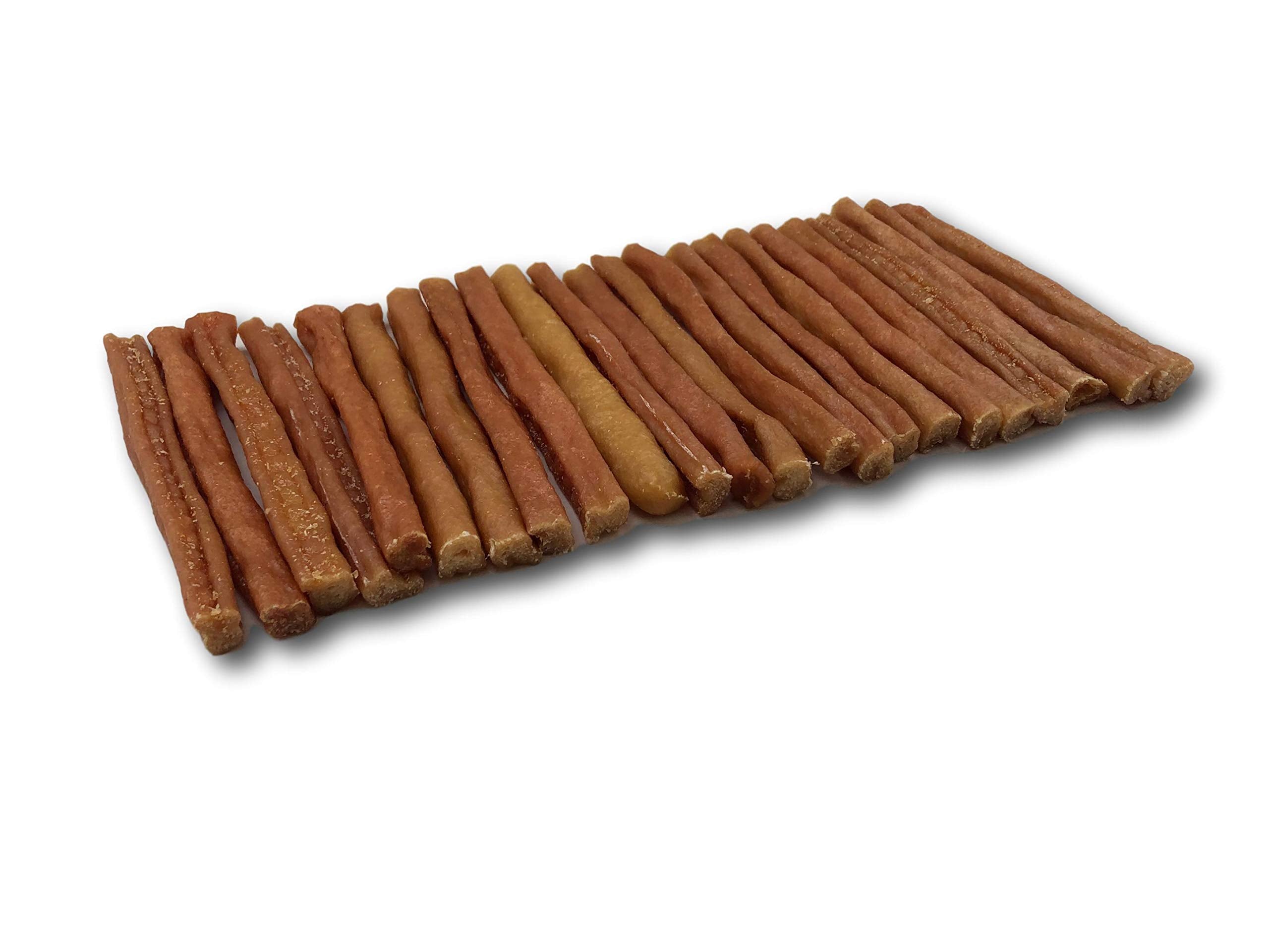 Top Dog Chews Turkey Tendon Round Dental Action: chewing action supports dental hygiene and fresher breath