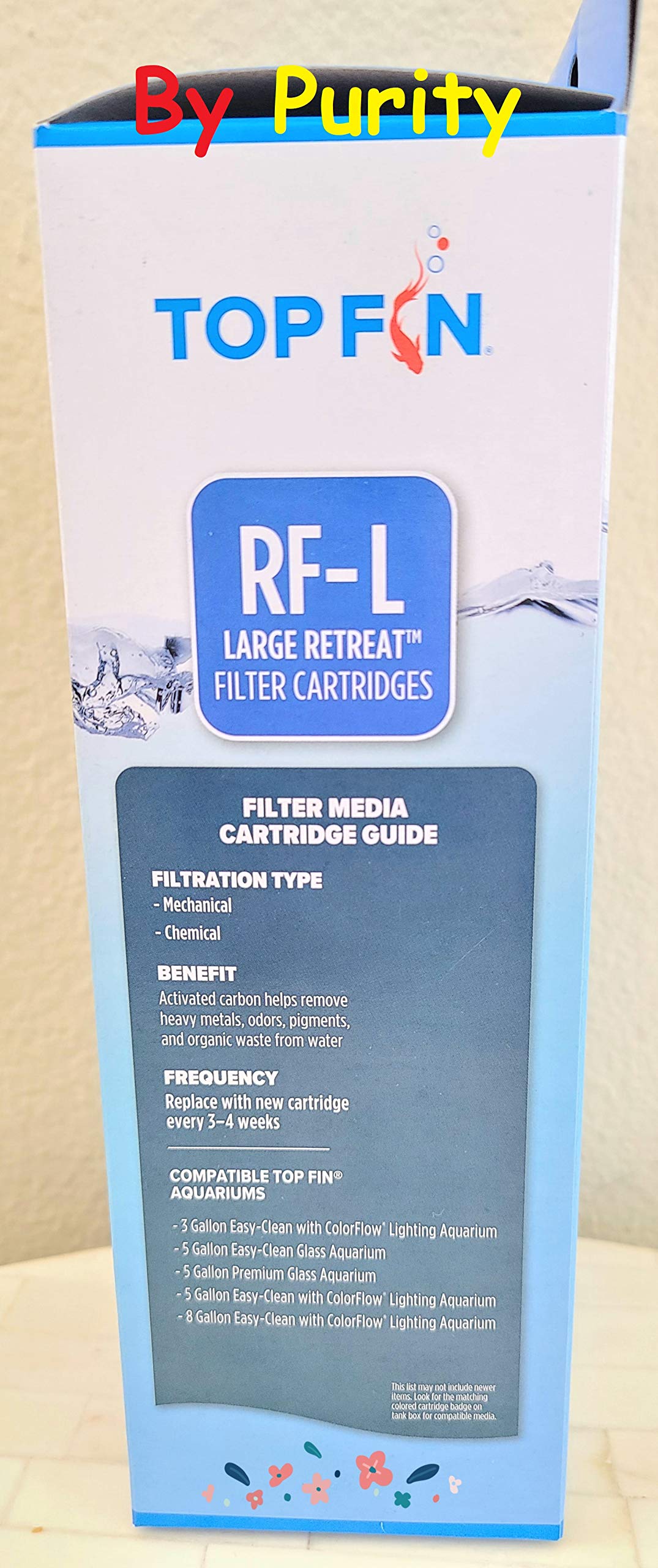 Top Fin Retreat Large RF-L in-aquarium setup demonstrates reliable filtration for busy tanks