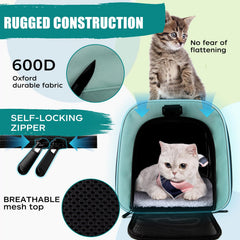 Top tasta one-piece-steel-frame provides lasting shape under playful paws