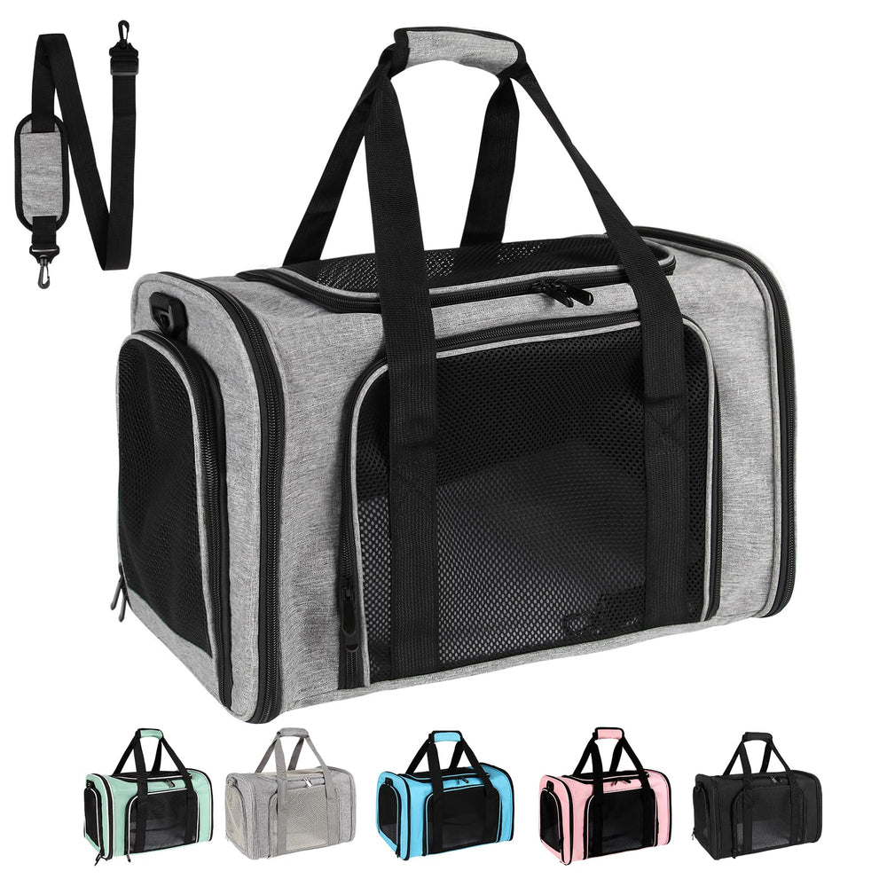 Top tasta ice pad ready option in large grey black carrier for cooling