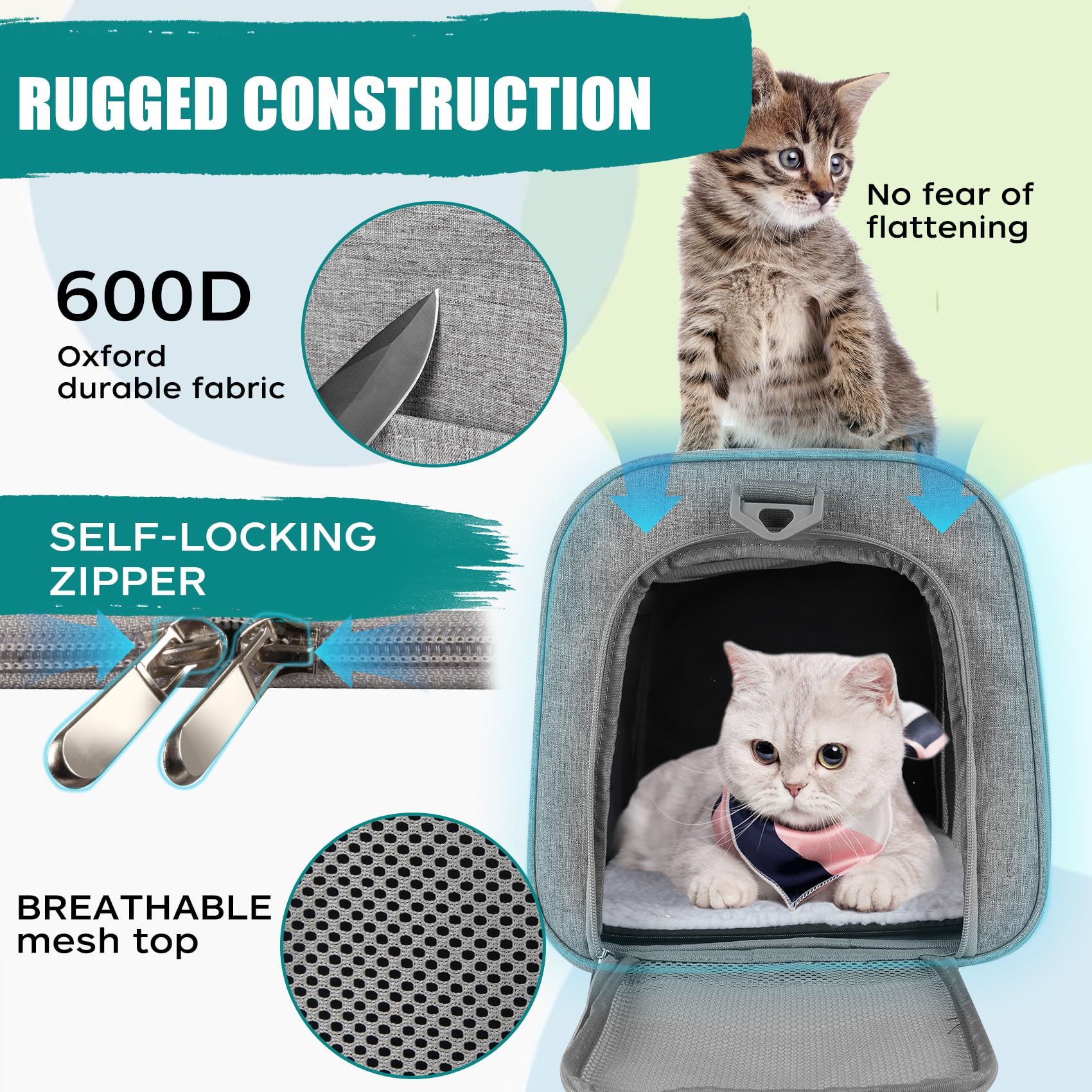 Top tasta carrier with double-strap offers comfortable shoulder or hand carry