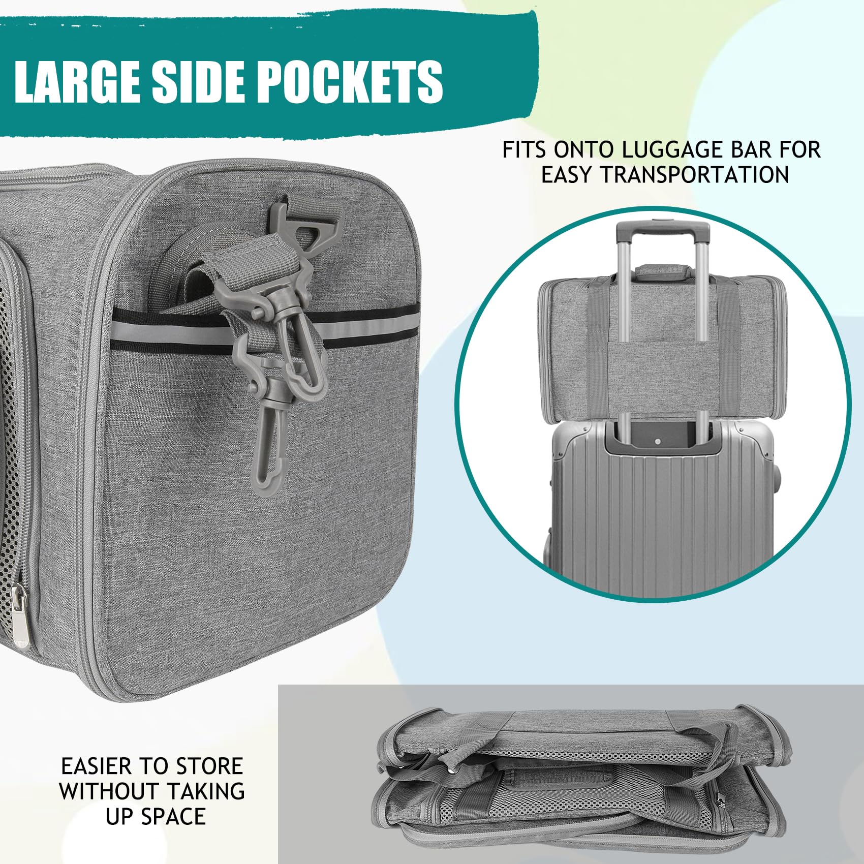 Top tasta large size carrier spacious dimensions for bigger pets