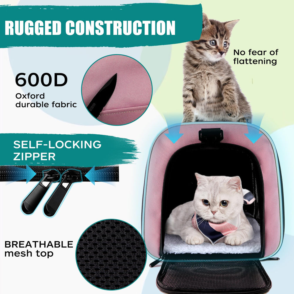 Top tasta TSA airline-approved carrier for convenient travel with pets.