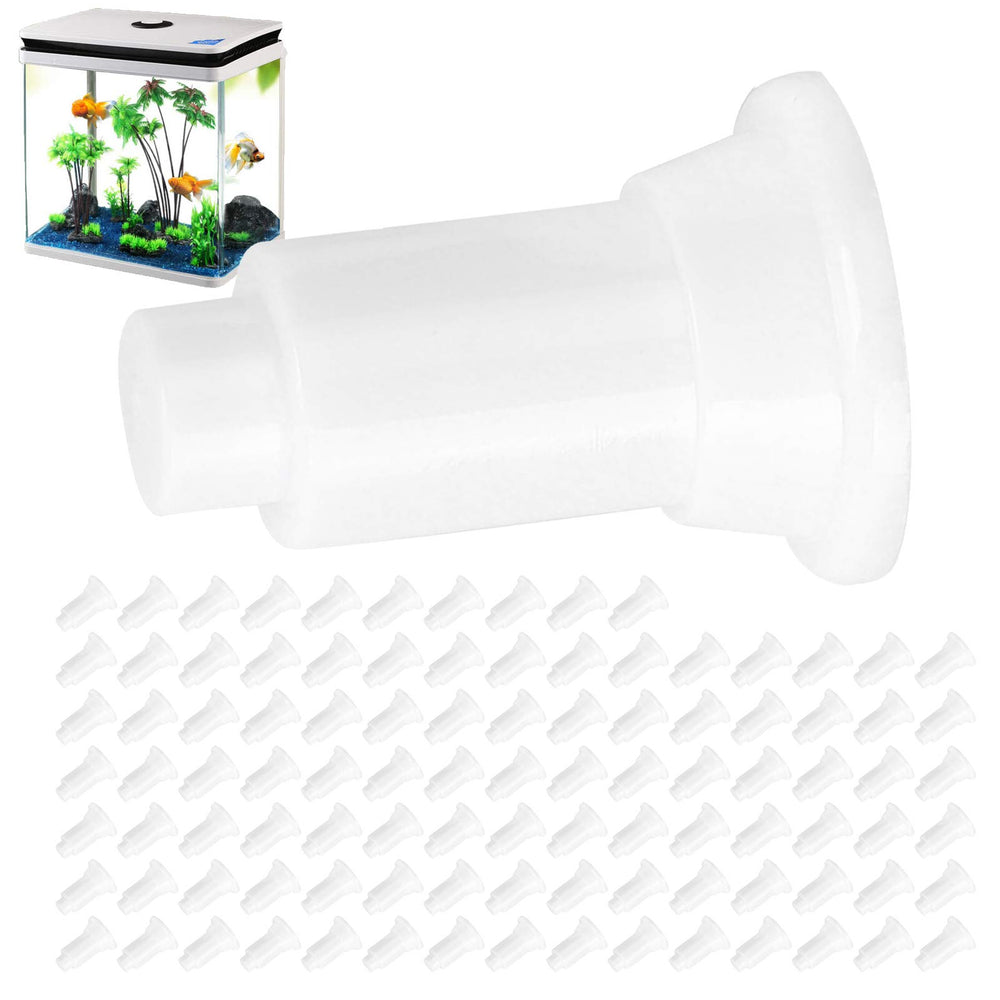 TOPINCN white feet under a divider, clean look that complements modern tanks.