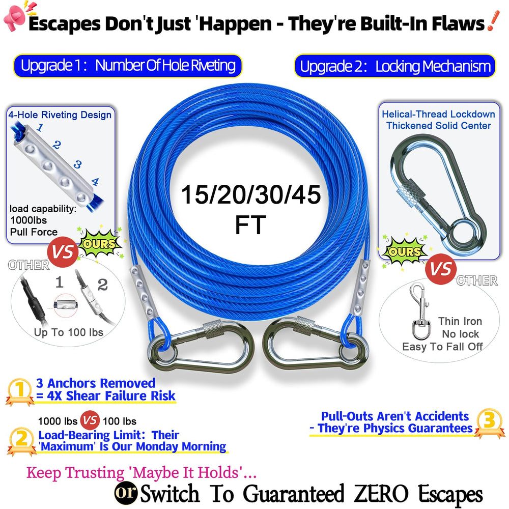 TopKNOT 360° swivel ring allowing smooth rotation to prevent tangling.