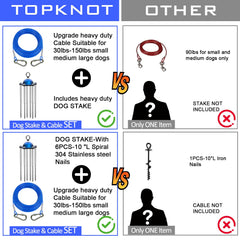 TOPKNOT rotating base mechanism enabling easy tethering on uneven ground.