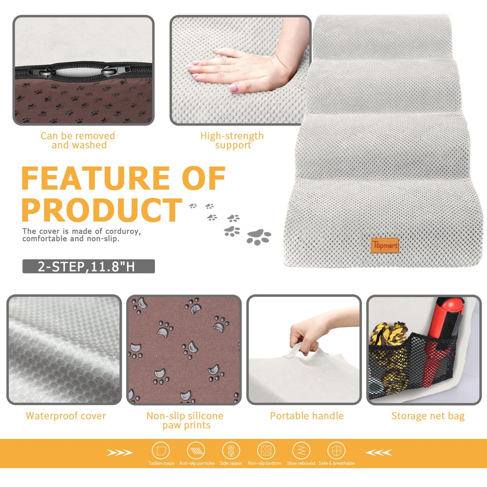 Topmart 30D high-density sponge detail demonstrates resilience